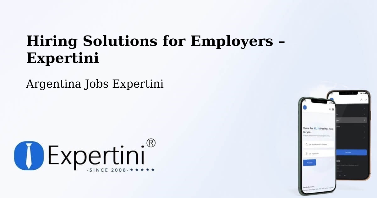 Hiring Solutions for Employers in Laborde - Laborde, Argentina Jobs Expertini