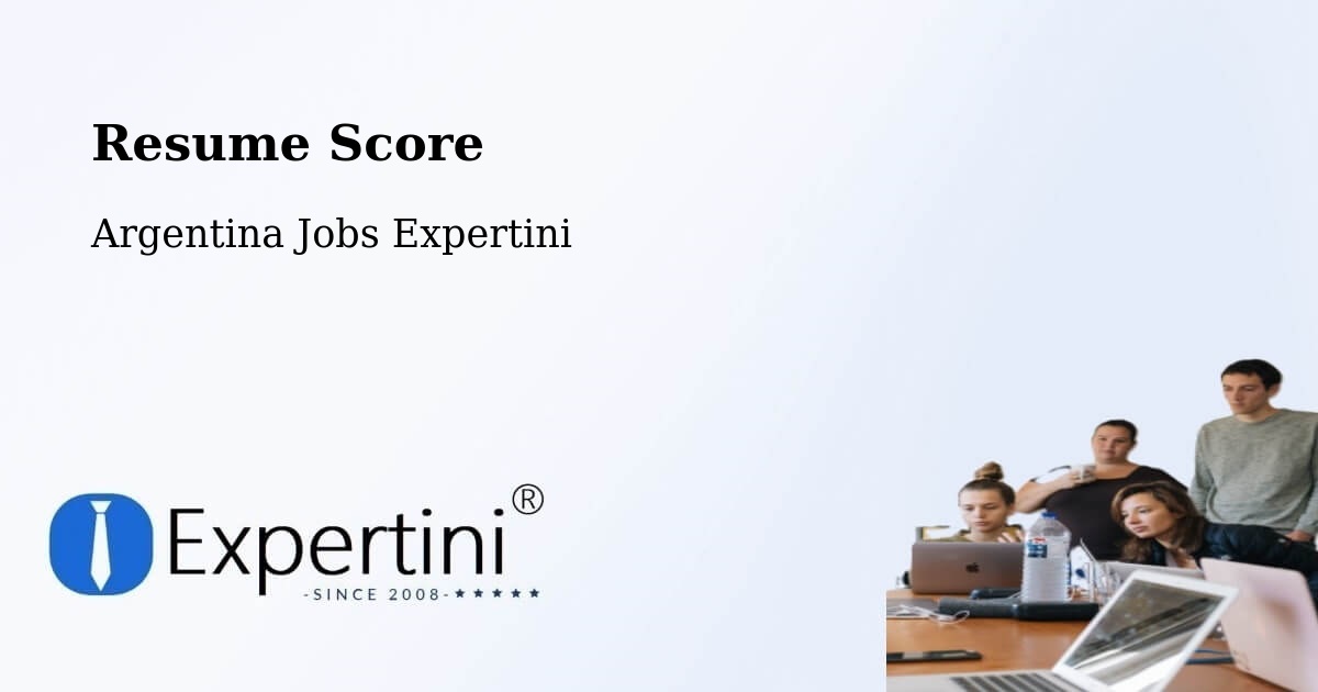 Resume Score & Job Description Match Tool – Laborde - Argentina Jobs Expertini